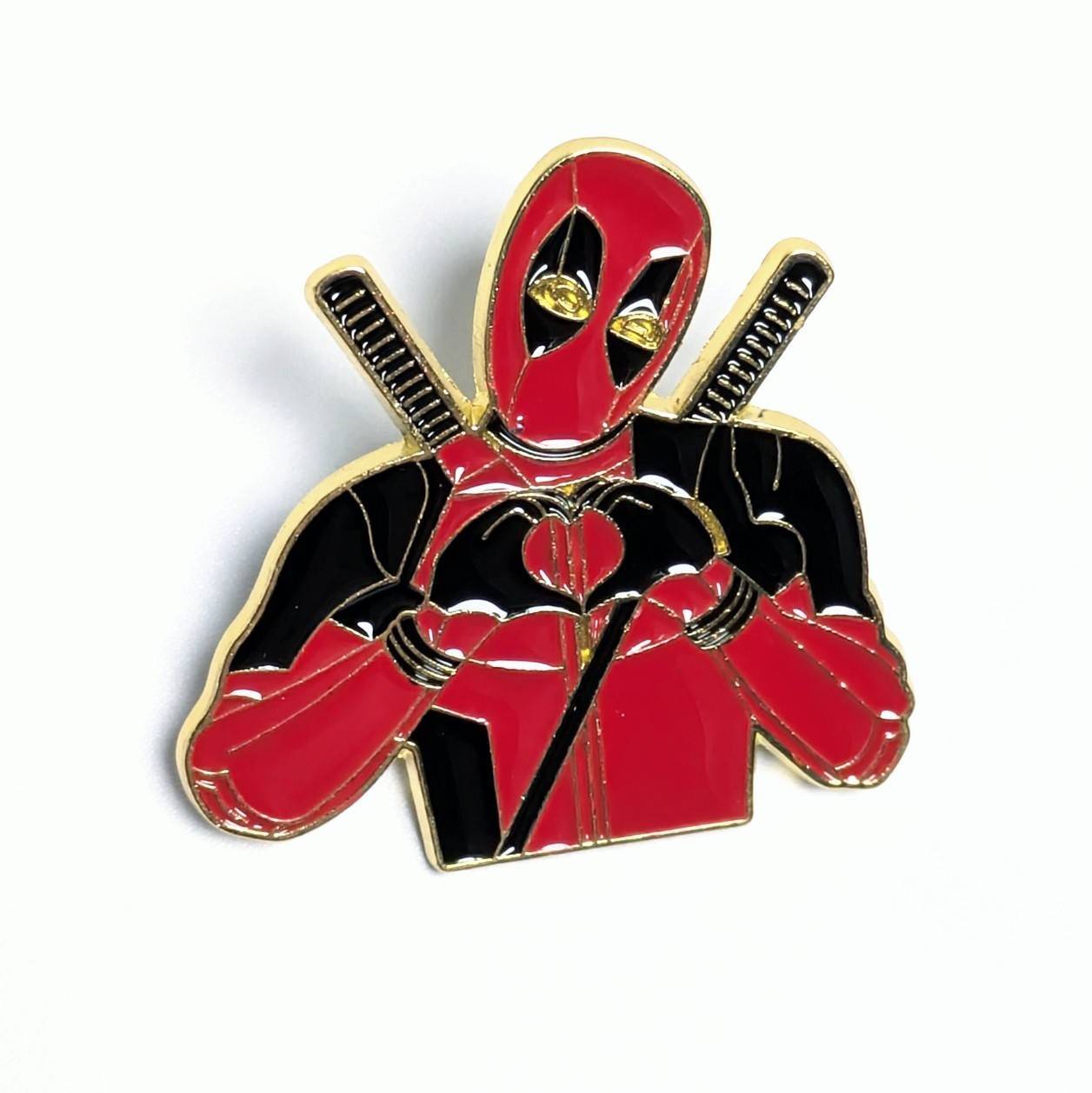 送料無料! ★ピンズ PINS★ピンバッジ 【 Deadpool ( デッドプール ) 】 X-MEN / MARVEL 〚アメリカン雑貨 アメトイ〛