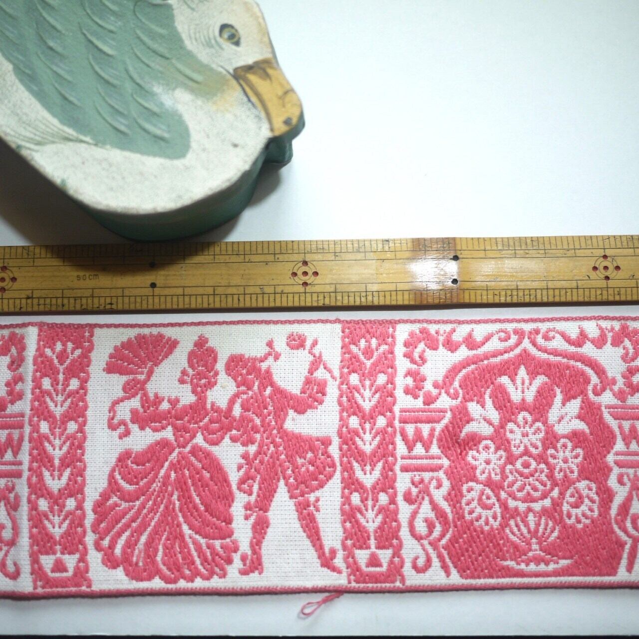 舞踏会ダンスカップル刺繍 チロリアンテープ ドイツ