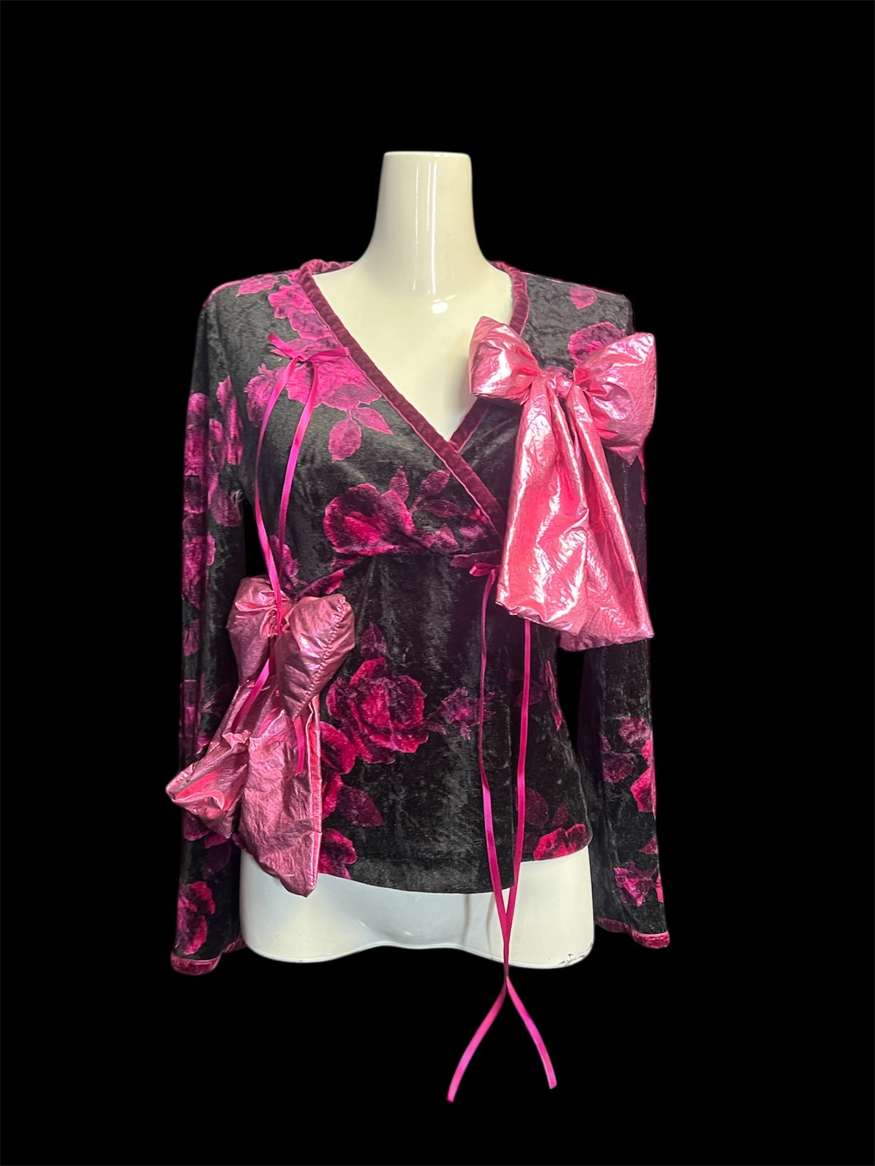 Cross Frill Layered Shirt – pink Cross Frill Layered Shirt – pink | Humoff