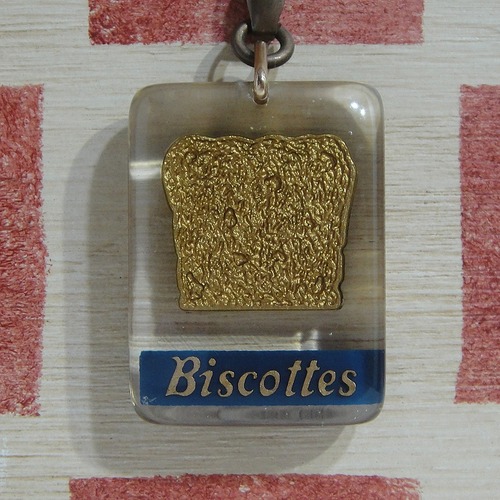 フランス  Biscottes［ビスコット］トースト型ラスク ブルボンキーホルダー
