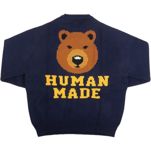 Size【S】 HUMAN MADE ヒューマンメイド 22AW BEAR RAGLAN KNIT