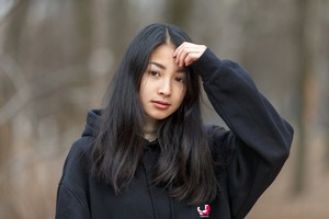 COMRADE　重厚肉厚ブラックパーカー