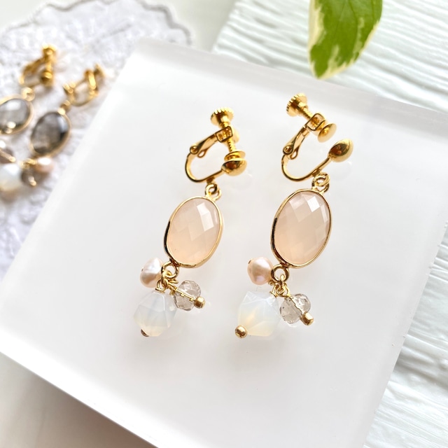 INDU clip earrings