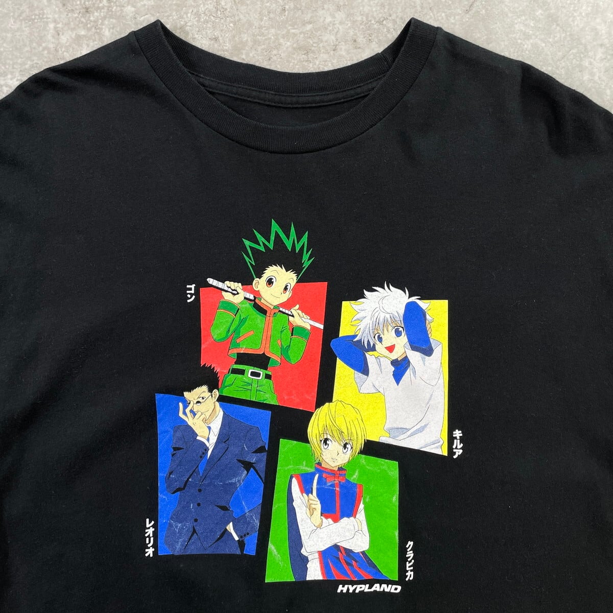 HUNTER×HUNTER ハンターハンター アニメ キャラクター プリントTシャツ