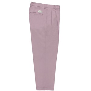 WACKOMARIA DOUBLE PLEATED CHINO TROUSERS