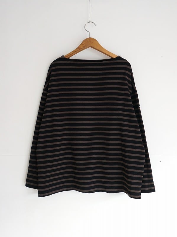 【美品・人気色】セントジェームス ウエッソン ブラック グレー T5 XL黒 灰 SAINT JAMES セントジェームス OUESSANT LOOSE ウエッソンルーズ T5