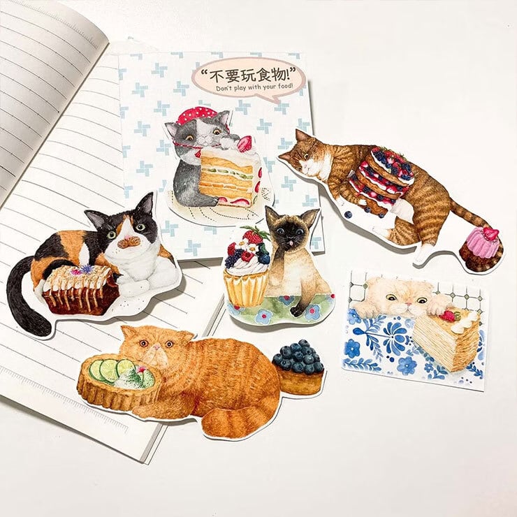 防水ステッカー(食べ物で遊んではダメ!)