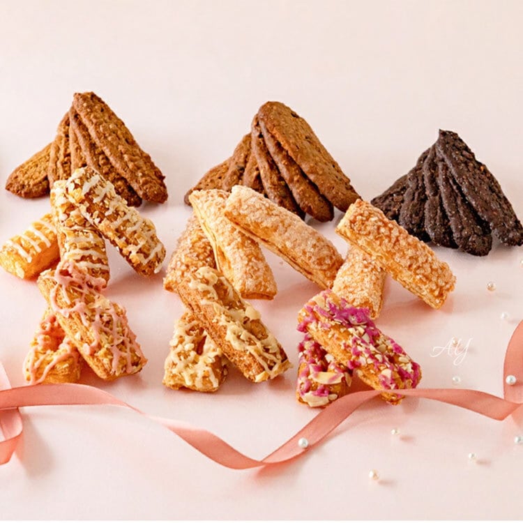 送料無料】個包装 ミニパイ クッキー 30本入 グラッテン ケルペス