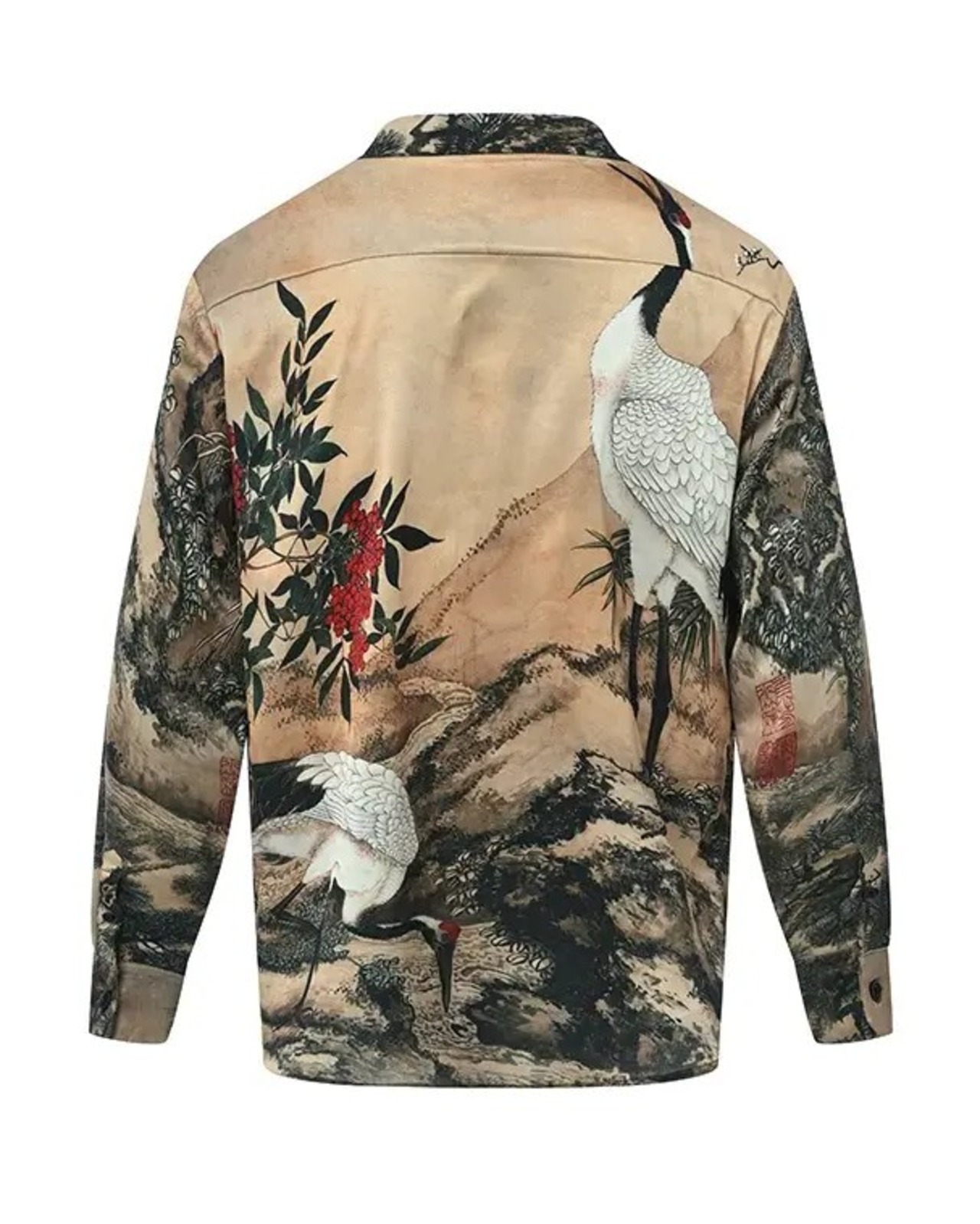 Crane Long-Sleeve Shirt 【G1130】