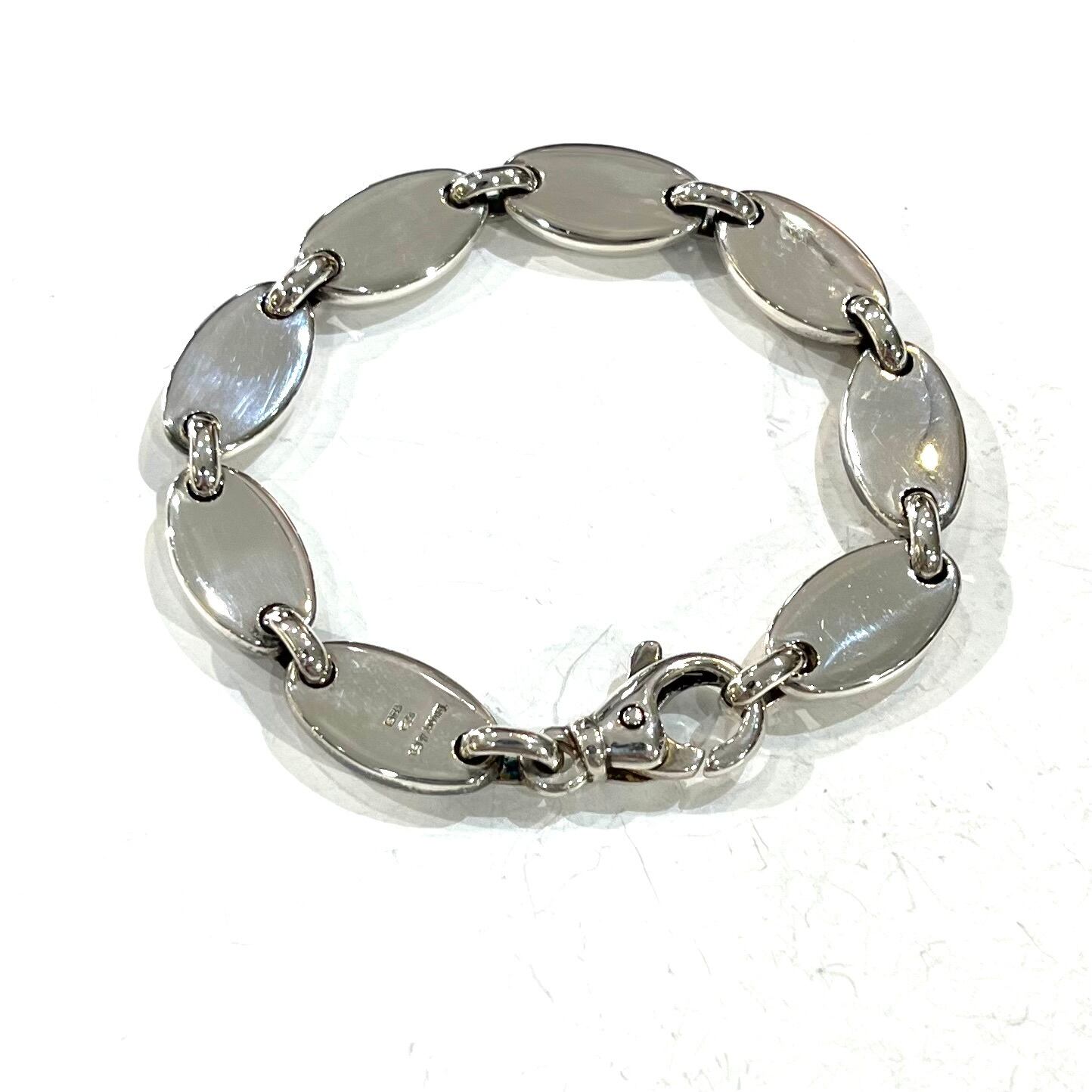 TIFFANY&CO. 】2368 ぷっくりペブルリンク オーバルリンク