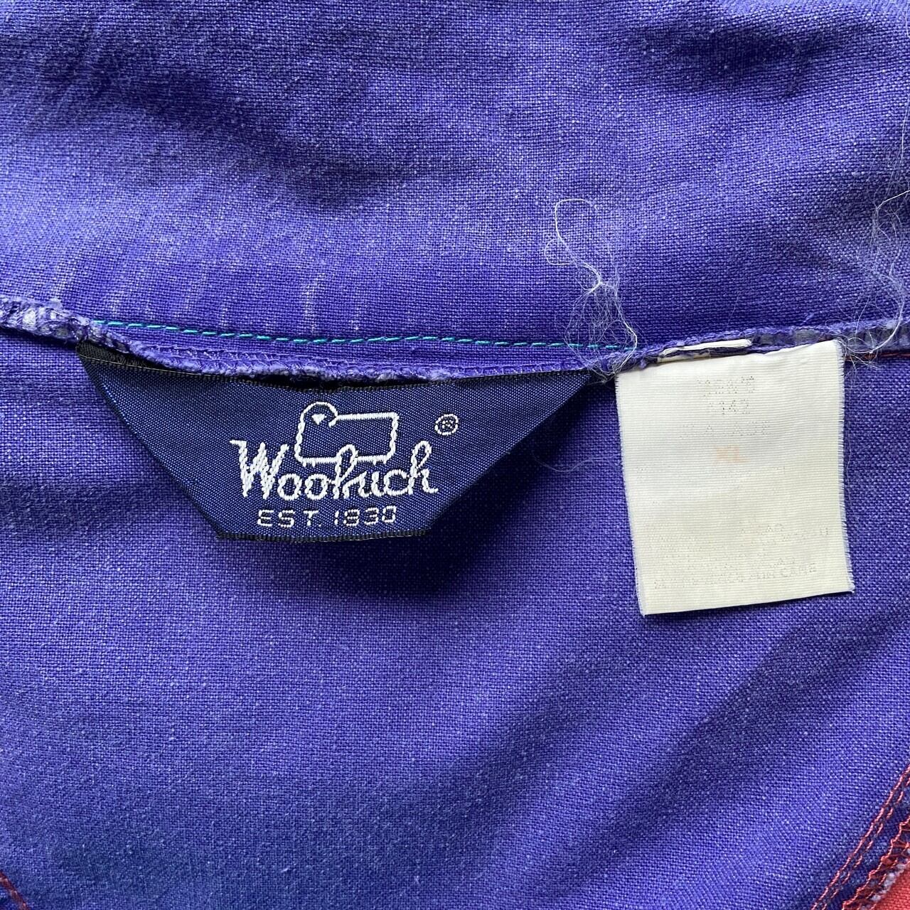 ビッグサイズ 80年代 Woolrich ウールリッチ クレイジーカラー