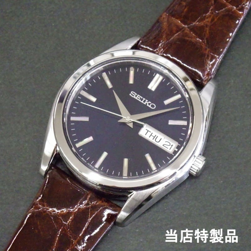 当店特製品☆SEIKO セイコー SBTH009 + ワニ革 ベルト セット | 栗田