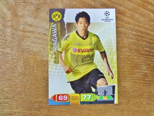 香川真司 2011-12 PANINI UEFA CHAMPIONS LEAGUE ADRENALYN XL