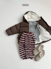 〖取寄〗韓国子供服 / 26winter / Digreen / ヒートストライプパンツ / キッズ / 冬服 *S~2XL*
