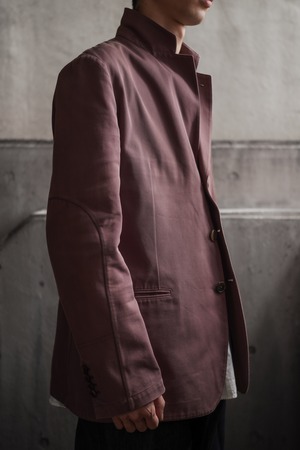 19SS "HERMÈS" Cotton Twill 3B Tailored Jacket MADE in ITALY
