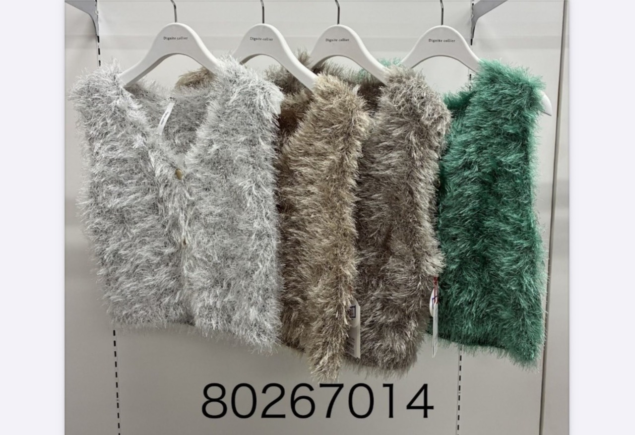 Dignite Collier 80267014 フェザーニットベスト