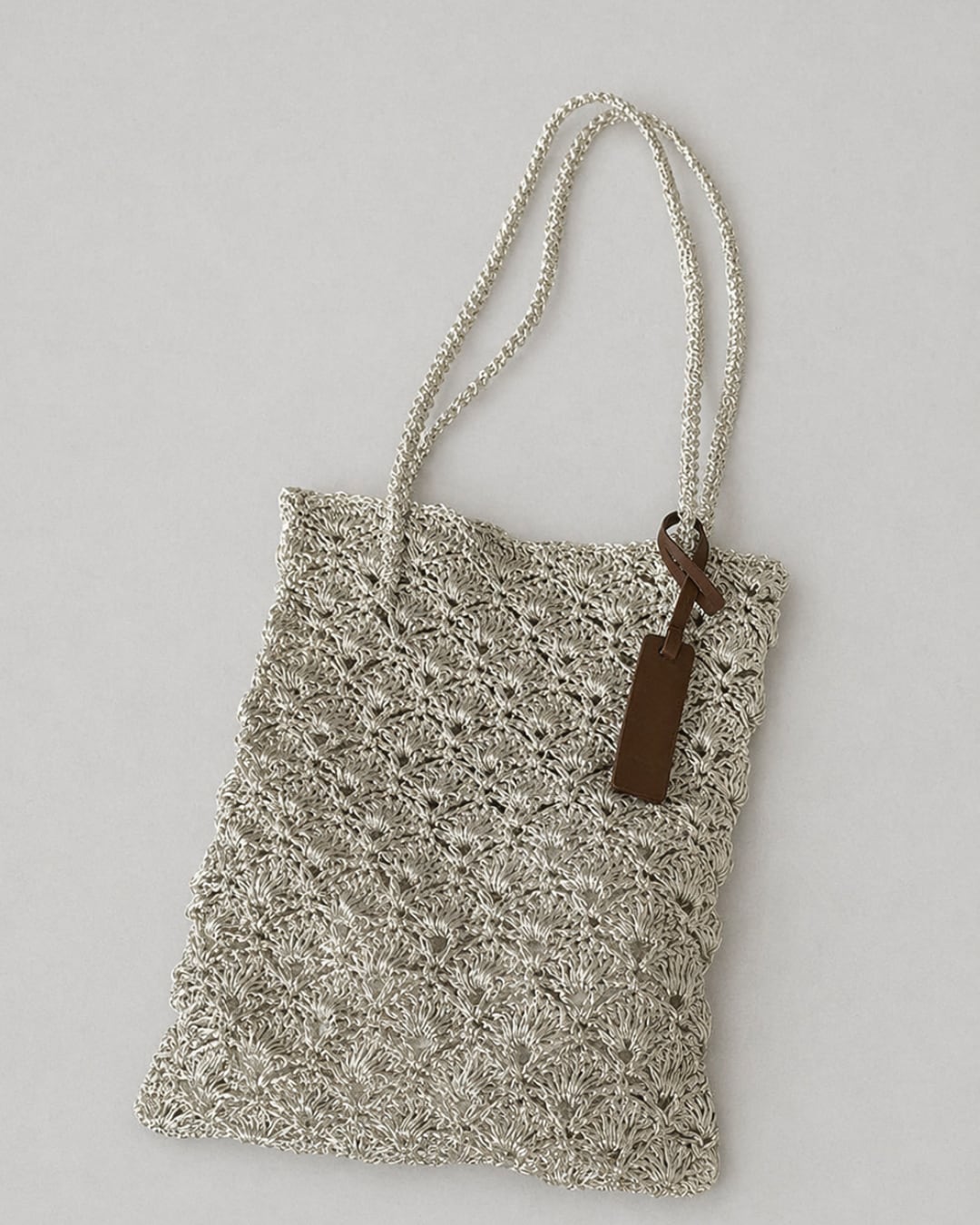 Macrame Crochet Bucket Tote