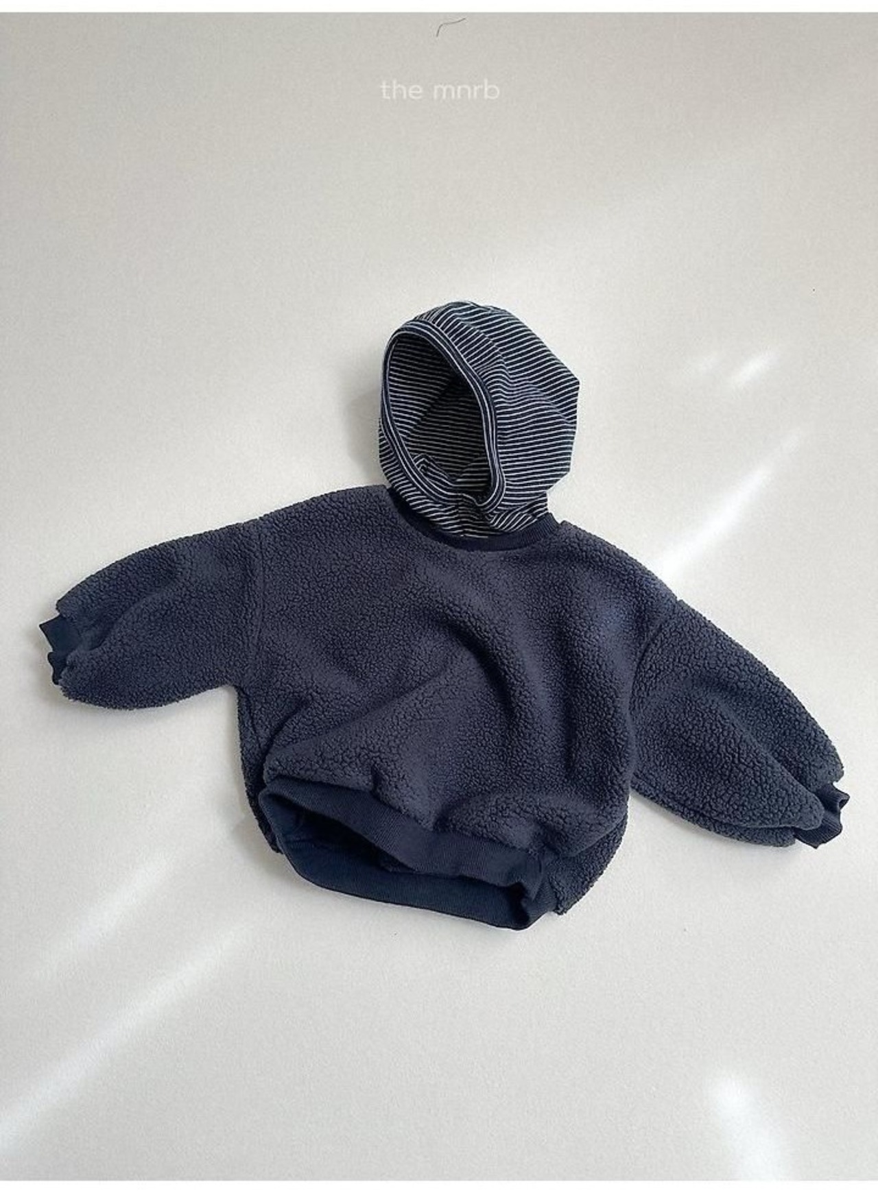 〖取寄〗韓国子供服 / 26winter / minirobe / ボアフードトレーナー / キッズ *S~XL*