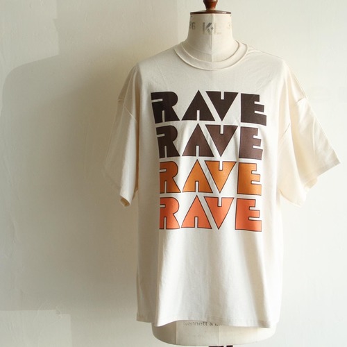is-ness music【 mens 】Rave t-shirt