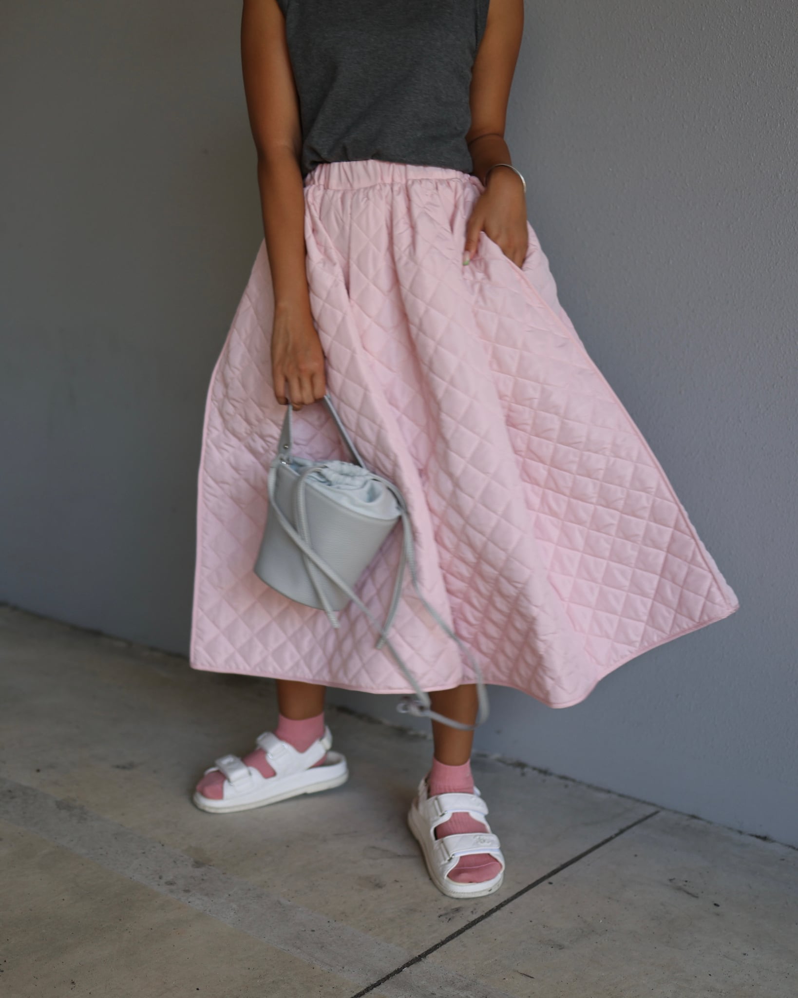 Quilt Skirt Pink | gypsohila