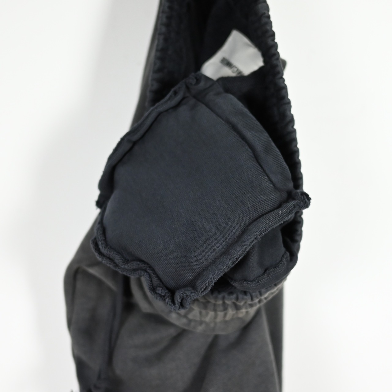 BOWWOW / WEATHERED SWEAT PANTS - BLACK