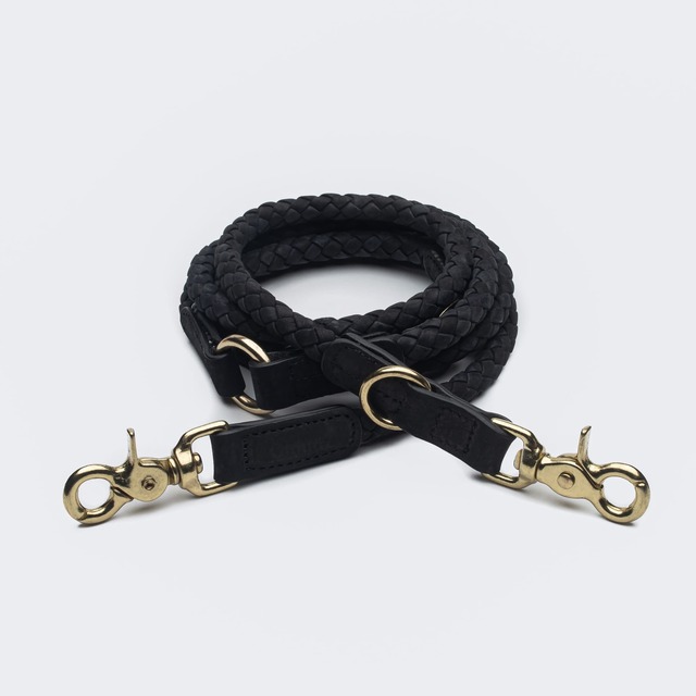 【Cloud7（クラウドセブン）】犬用リード ラヴェッロ ブラック / Dog Leash Ravello Black