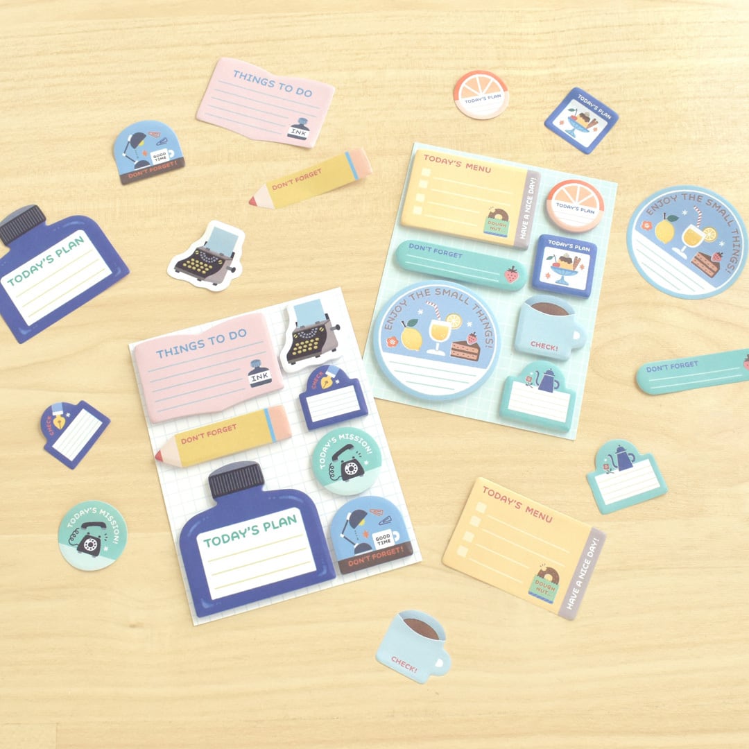 2月中旬再販予定＞eric フレーク付箋 | パピアプラッツBASE店