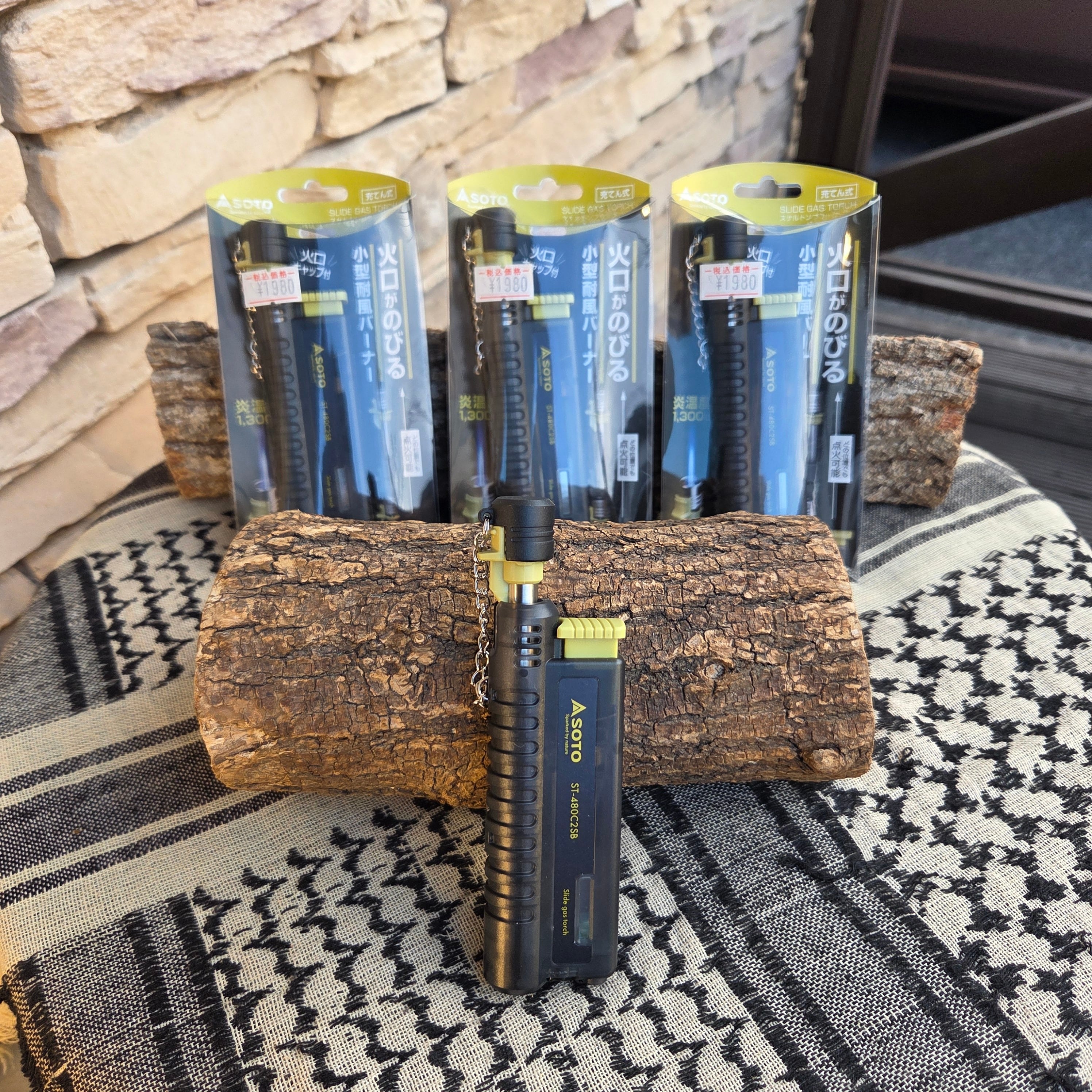 【SOTO ソト】スライドガストーチ スケルトンブラック〈ST-480C2SB〉※2026年1月30日㈮より発売