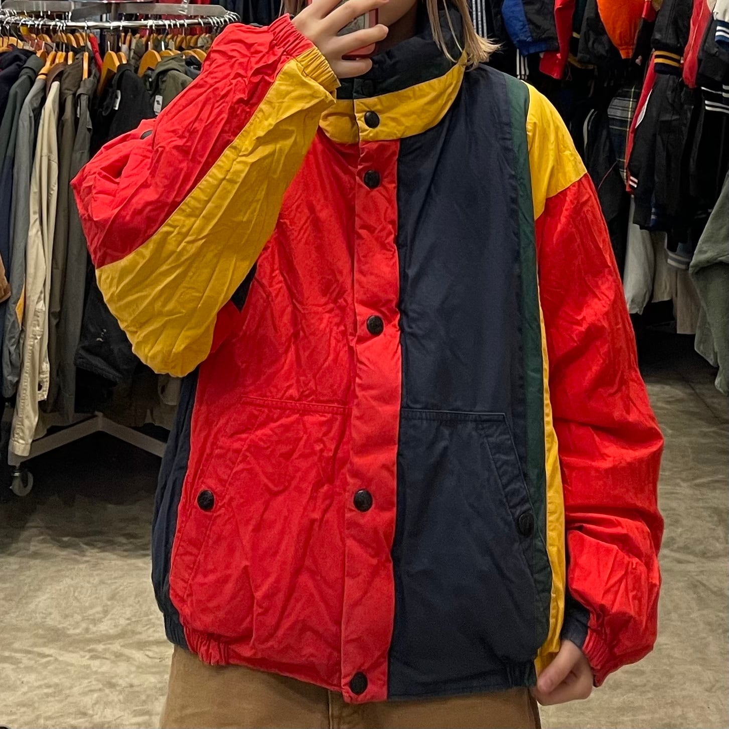 NAUTICA/ノーティカ リバーシブル ダウンジャケット | 古着屋 NAUTICA/ノーティカ リバーシブル ダウンジャケット | 古着屋
