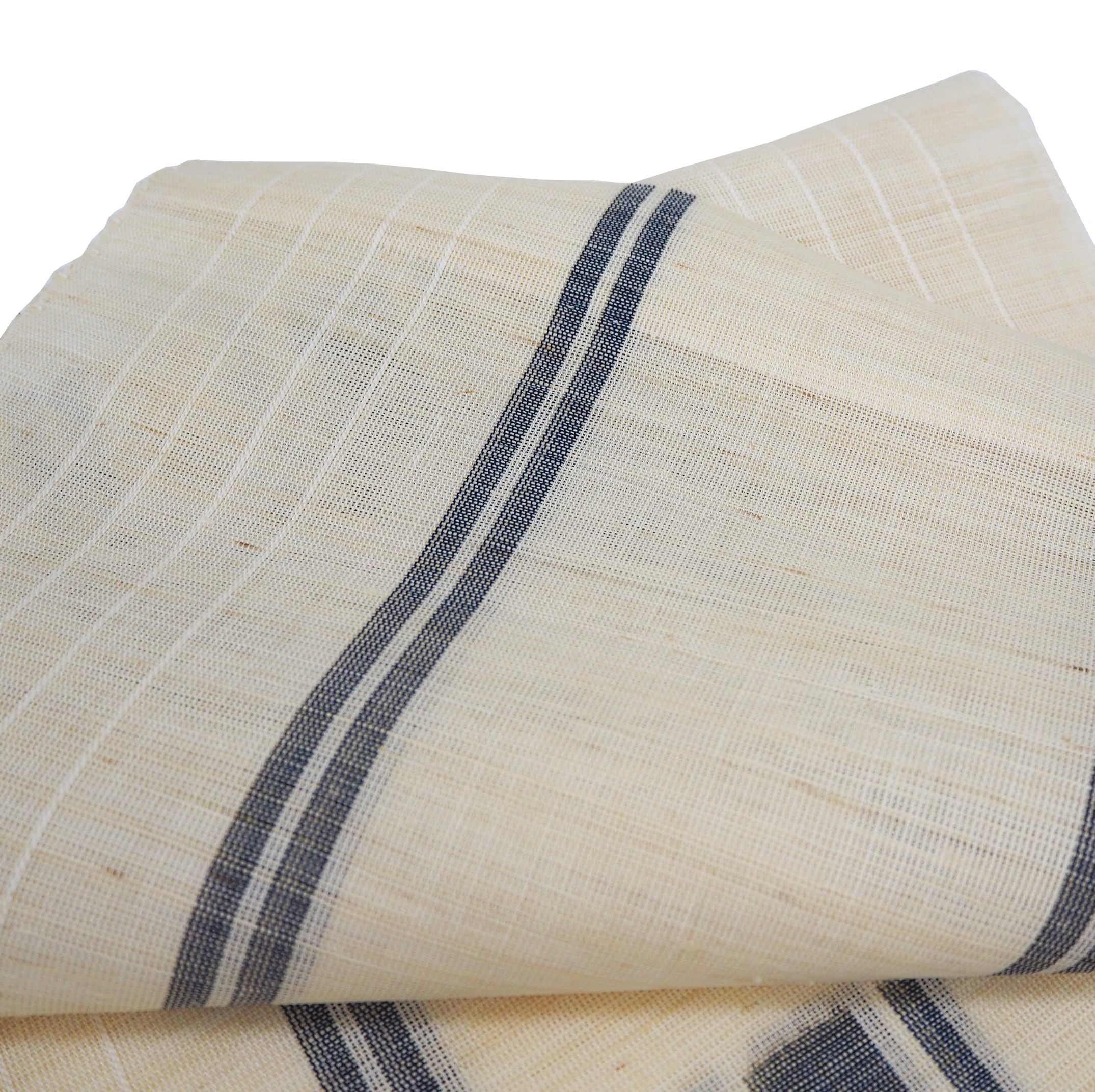 白地に紺 麻のれん [MINSAH] 【送料無料】 | あざみ屋 公式オンライン