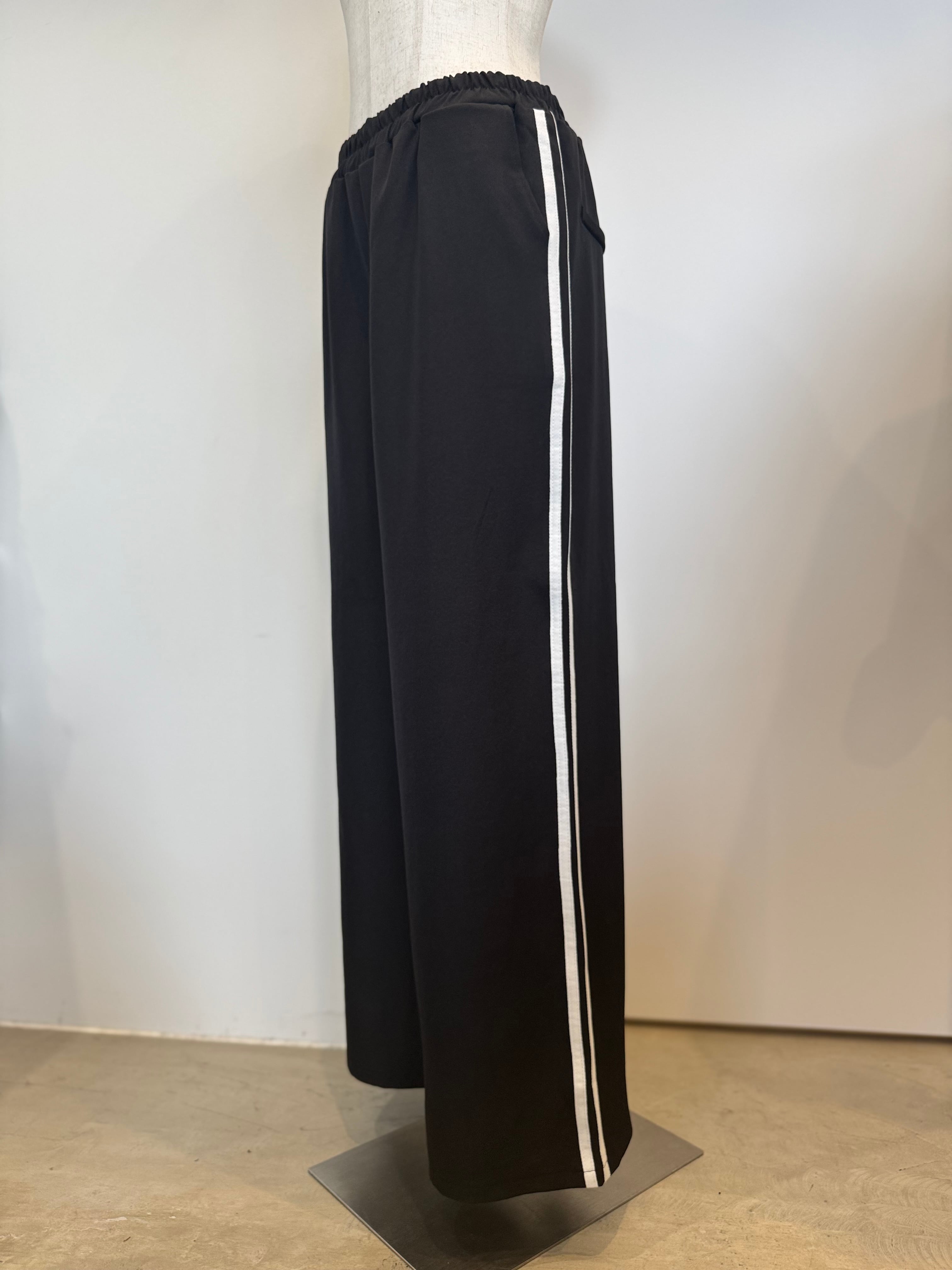 【SELECT】サイドラインジョーゼットパンツ