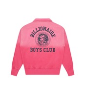 BILLONAIREBOYSCLUB/ICECREAM / WOELD COLLEGE WASHED QUARTER ZIP