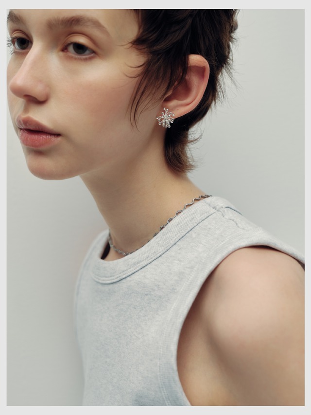 Earring/Pierce -Silver-