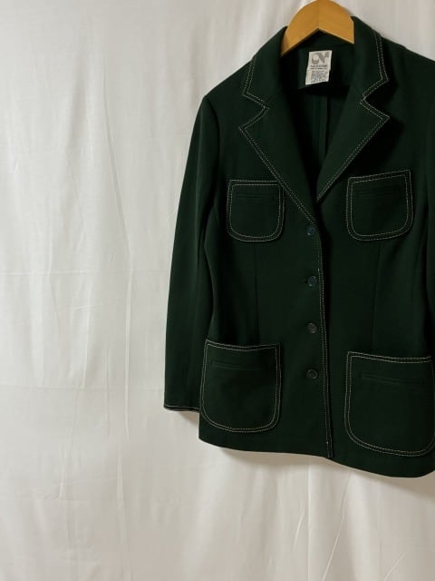 1970's Stitched Design Tailored Jacket