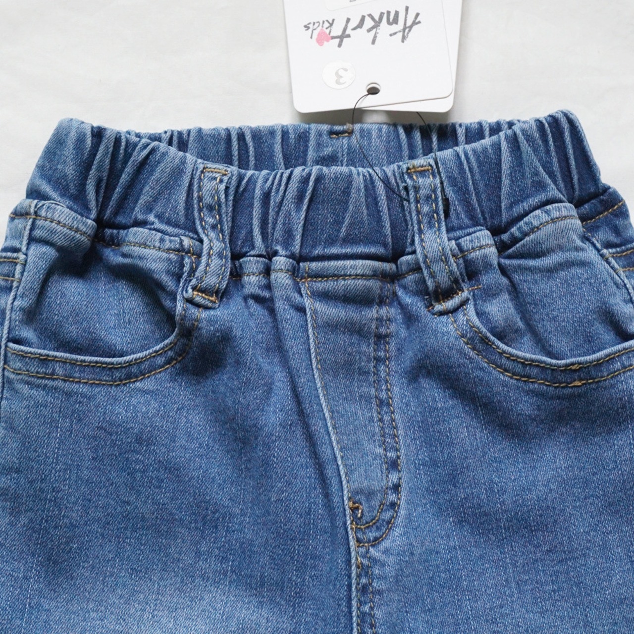 春色違いフレアデニム