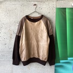 Made in Italy leather x knit tops