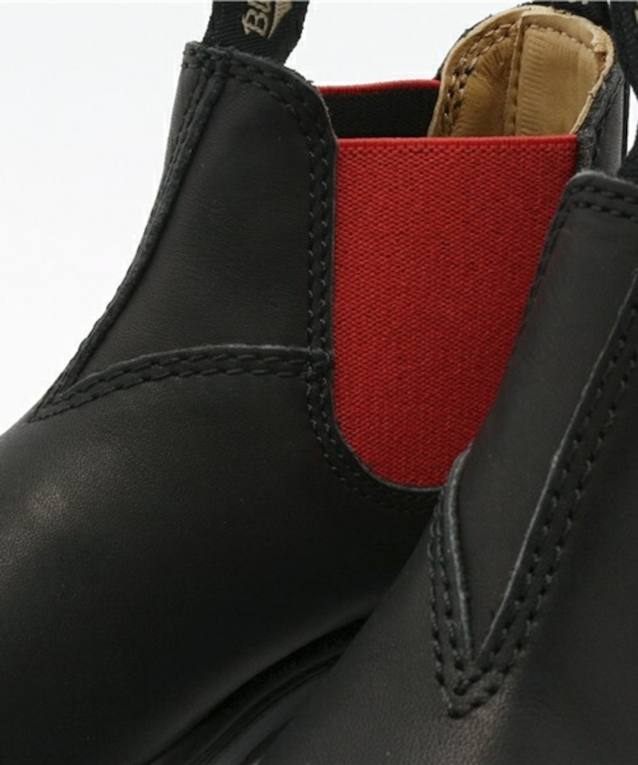 ［Blundstone］サイドゴアブーツ#581 キッズ｜BLACK／RED