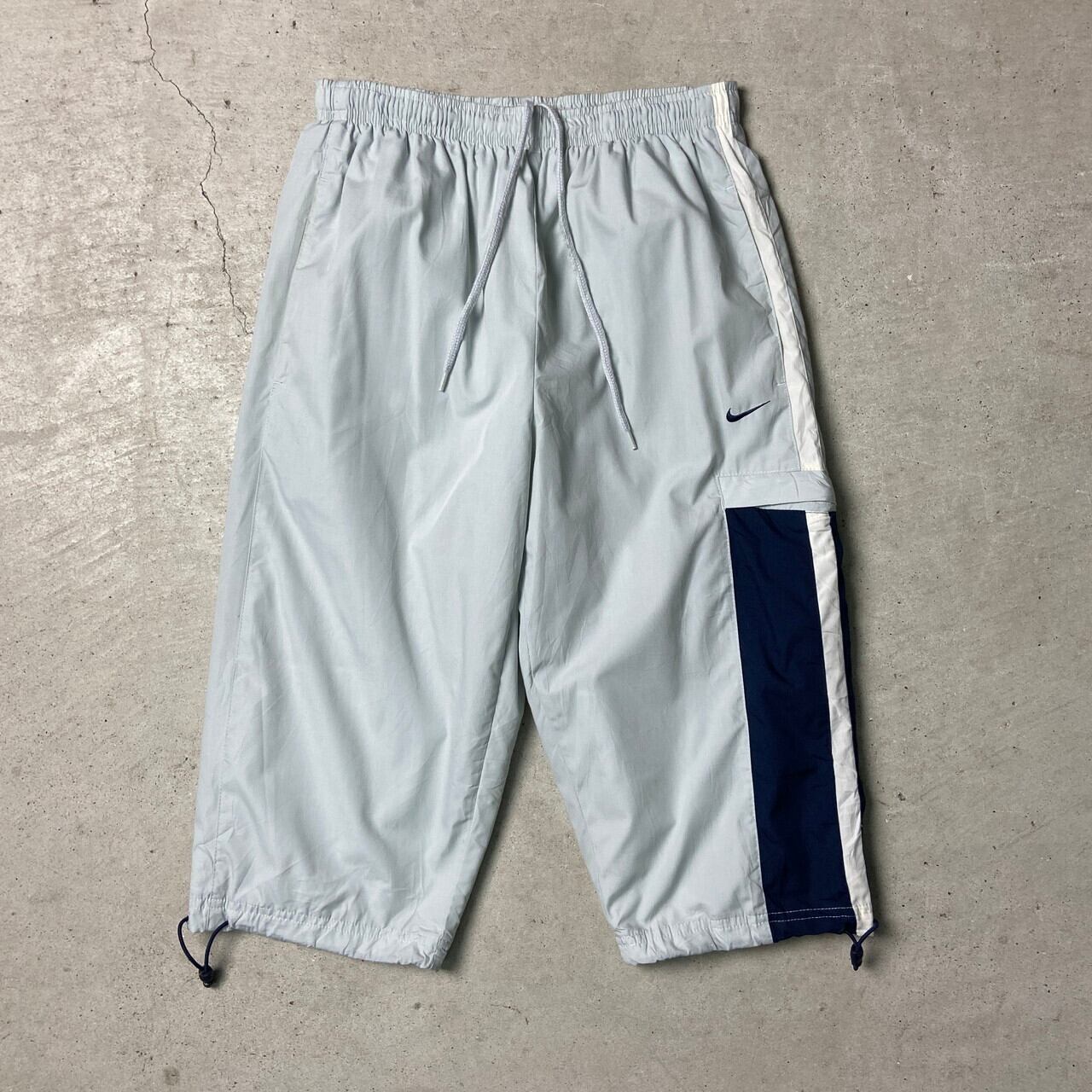 00s NIKE ナイキ トラックパンツ　グレー　XL Y2K