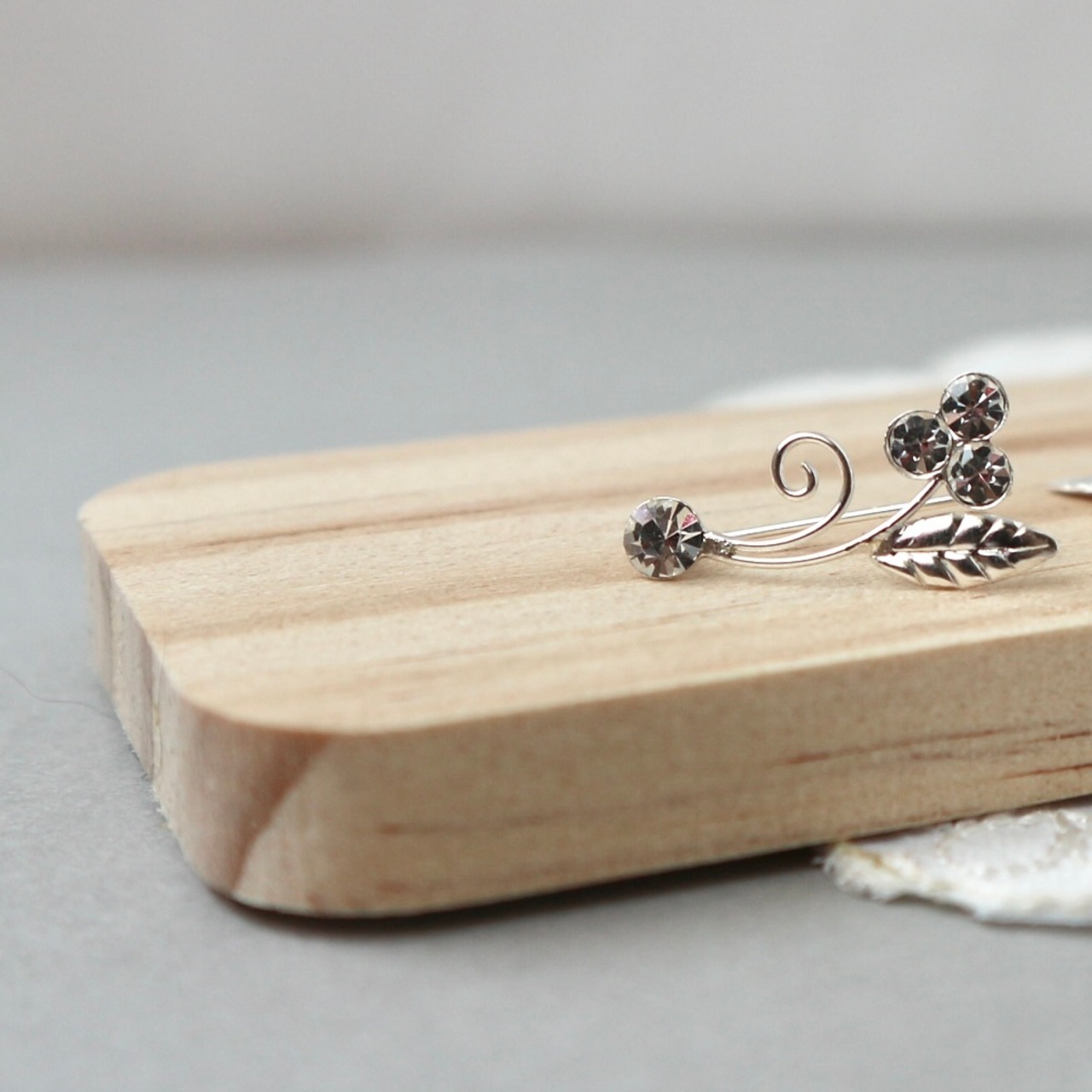 s925 アヤメシルバーイヤーカフ