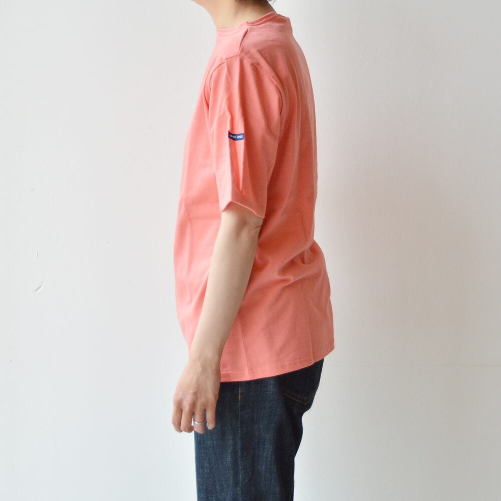 セントジェームス SAINT JAMES 薄手無地シャツ半袖(PIRIAC)FRESCO T3