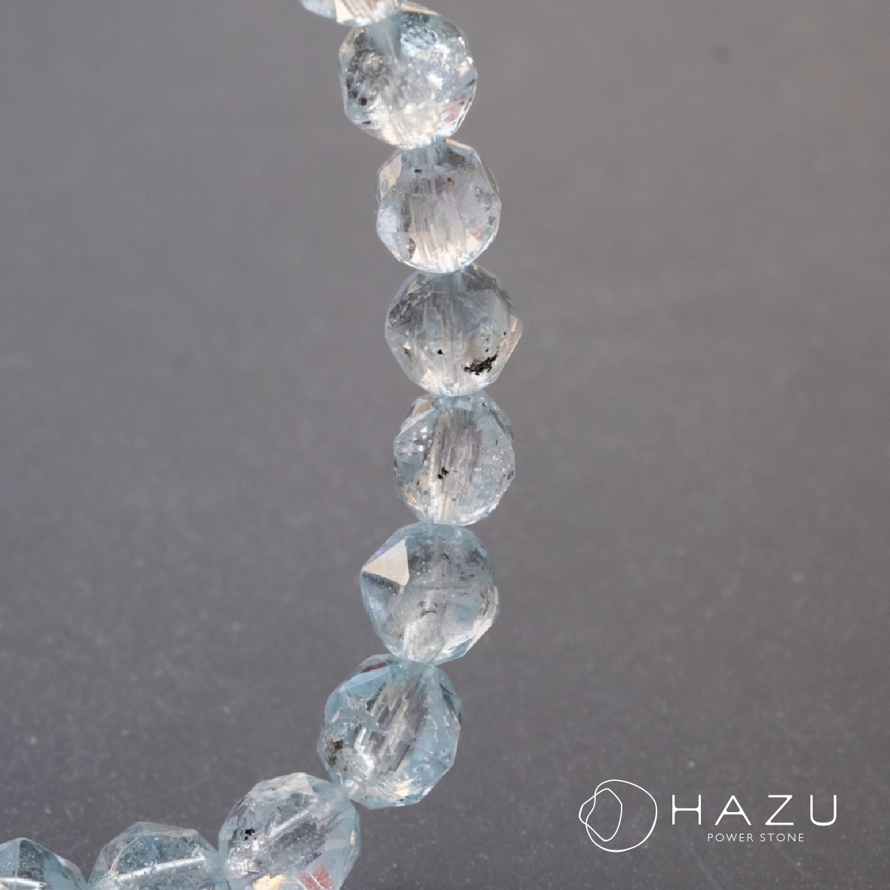 幸運と穏やかな晴空ブレス［ブルートパーズ／ホワイトガーデン／ラベンダーアメジスト］