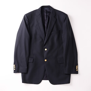 【極美品】BROOKS BROTHERS Loro Piana wool Navy blazer madison size39 made in Italy extra condition／ブルックス ブラザーズ ロロピアーナ 高級生地 ウール 紺ブレ ネイビー ジャケット マディソン サイズ39 金ボタン 定価約20万 イタリア製