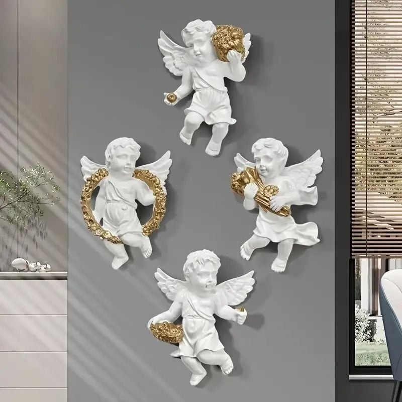 ウォールデコレーション 壁掛けオブジェ 壁掛け インテリア 天使