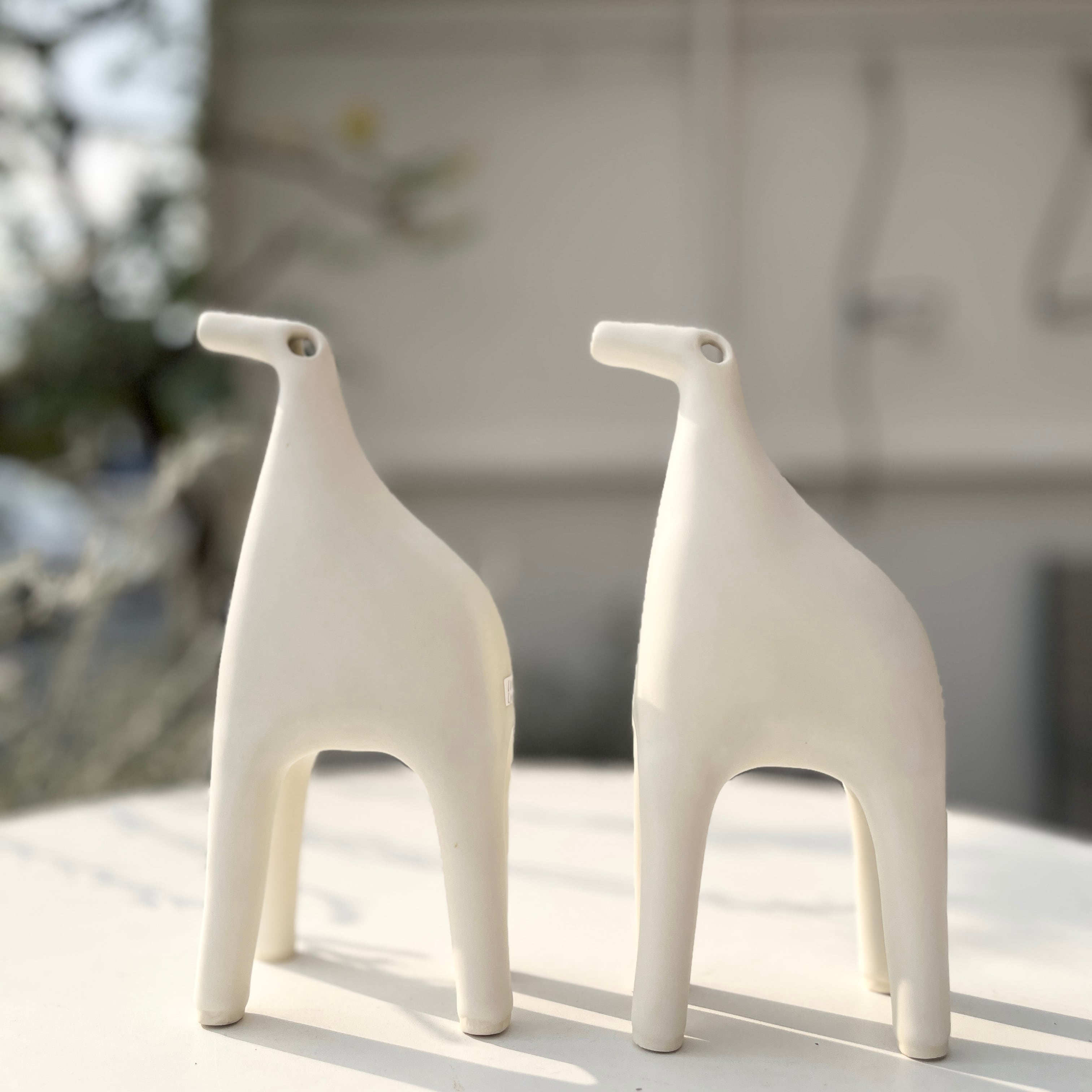 オノマトペ ファクトロー シカサーン 花びん オブジェ 午 十二支