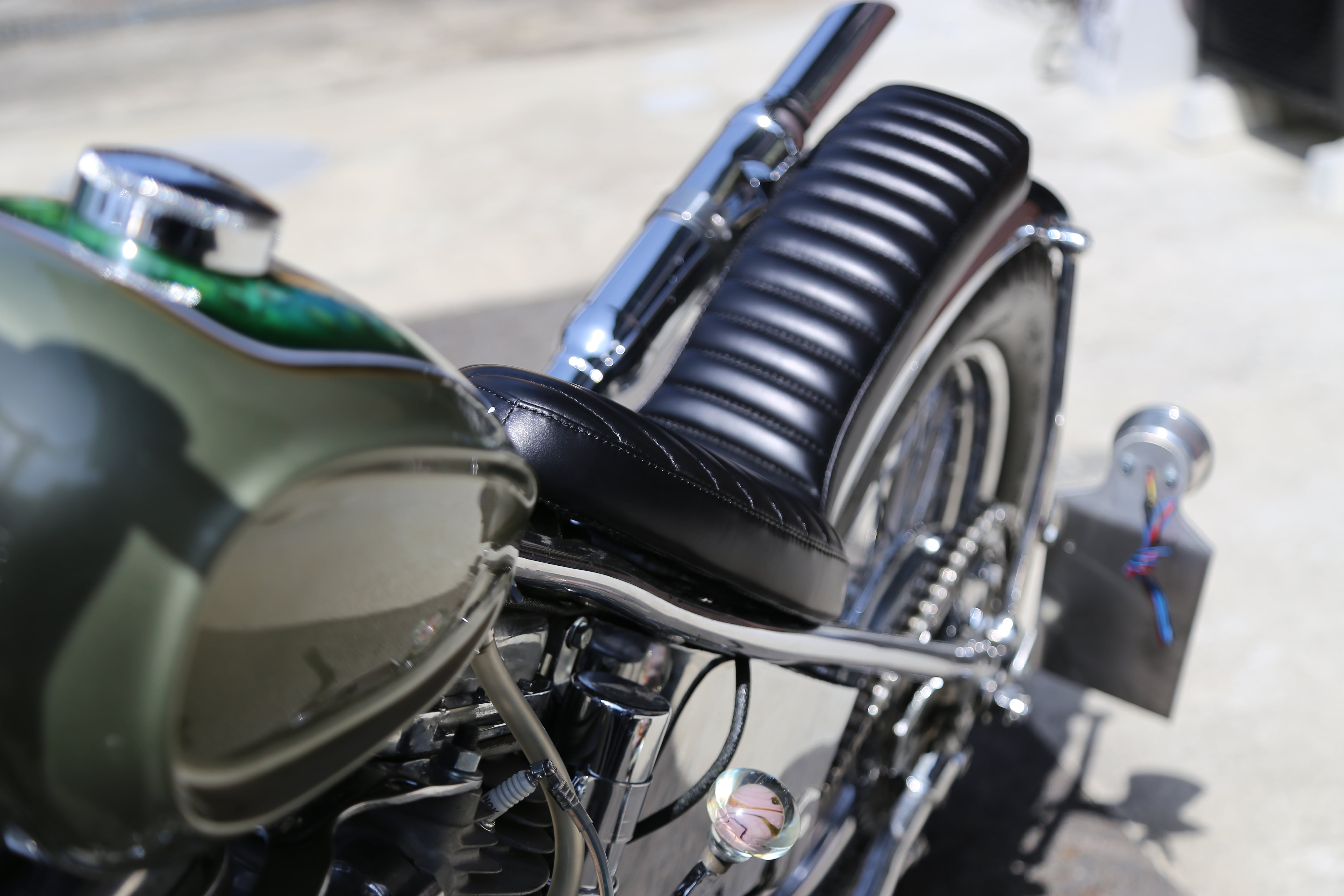 WHAL BROS コブラシート ハーレーリジット Yahoo!オークション