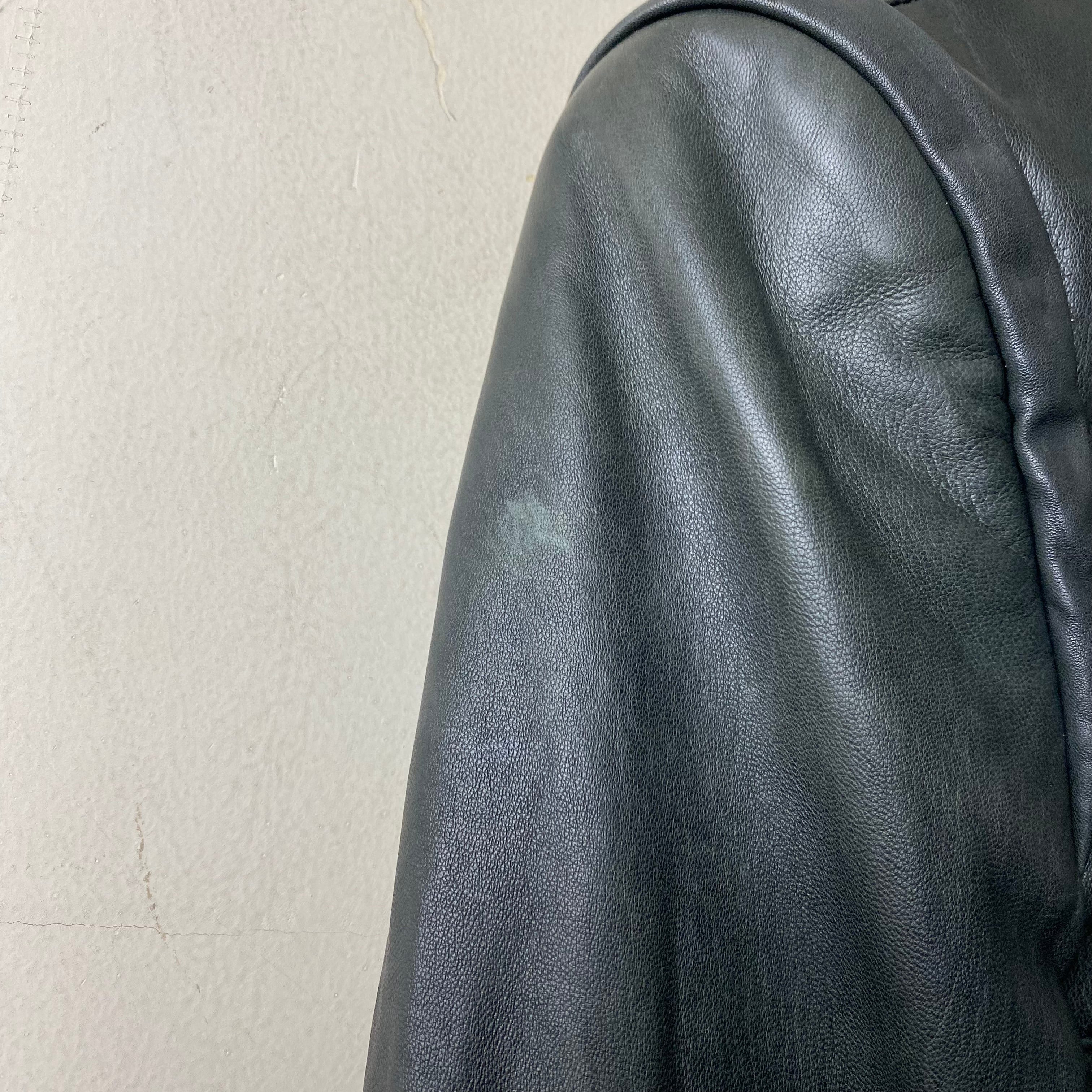 ANN DEMEULEMEESTER leather riders jacket | NOIR ONLINE