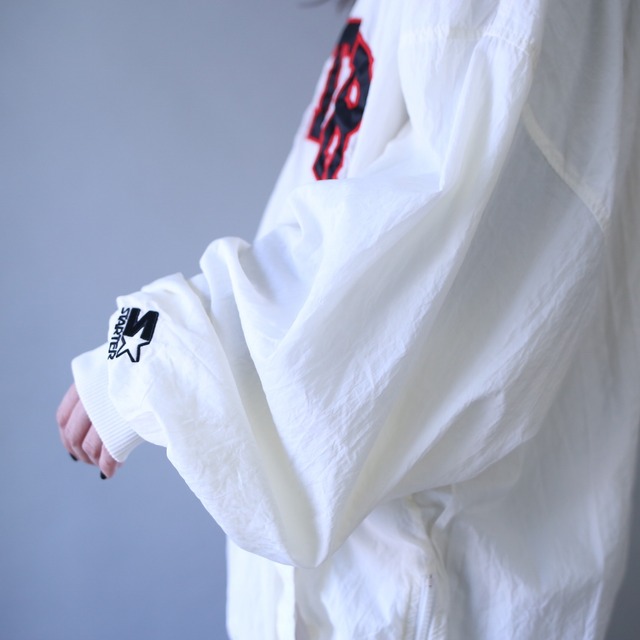 "STARTER " XXXL super over silhouette nylon pullover