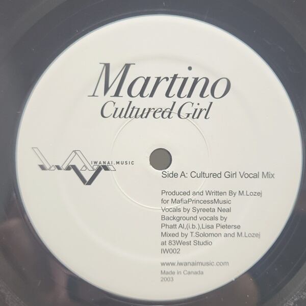 Martino / Cultured Girl [IW002] - 画像1