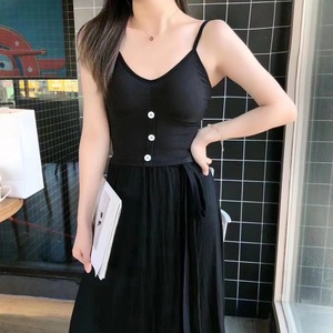 フロントボタンキャミ