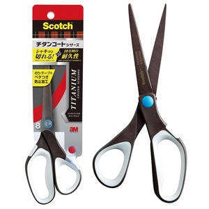 【数量限り】【ベタつき防止加工】 3M スコッチ はさみ ハサミ チタンコートシザーズ ベタつき防止加工 プロ仕様 刃渡り85mm 1468